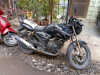 Black TVS Apache RTR 180