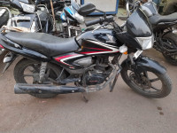 Black Honda CB Shine