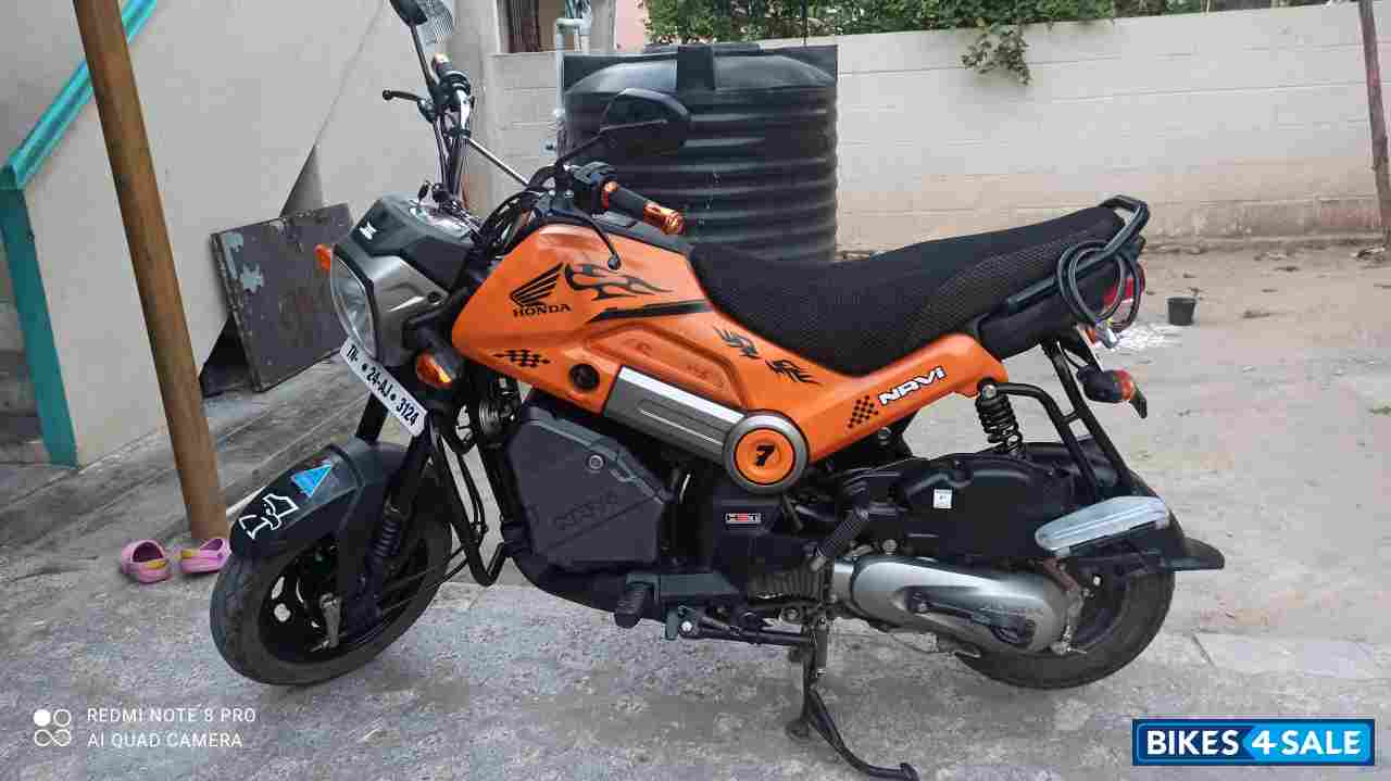 Orange Honda Navi