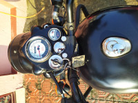 Black Royal Enfield Classic Stealth Black