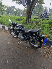 Black Royal Enfield Bullet Standard 500