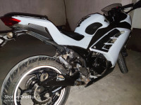 Pearl White Kawasaki Ninja 300R