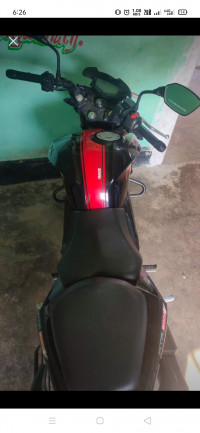 Black Red TVS Apache RTR 200 4V ABS Race Edition 2.0