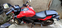 Red Bajaj Dominar 400 Disc