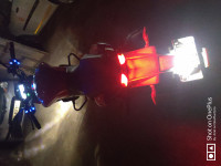 Red Bajaj Dominar 400 Disc