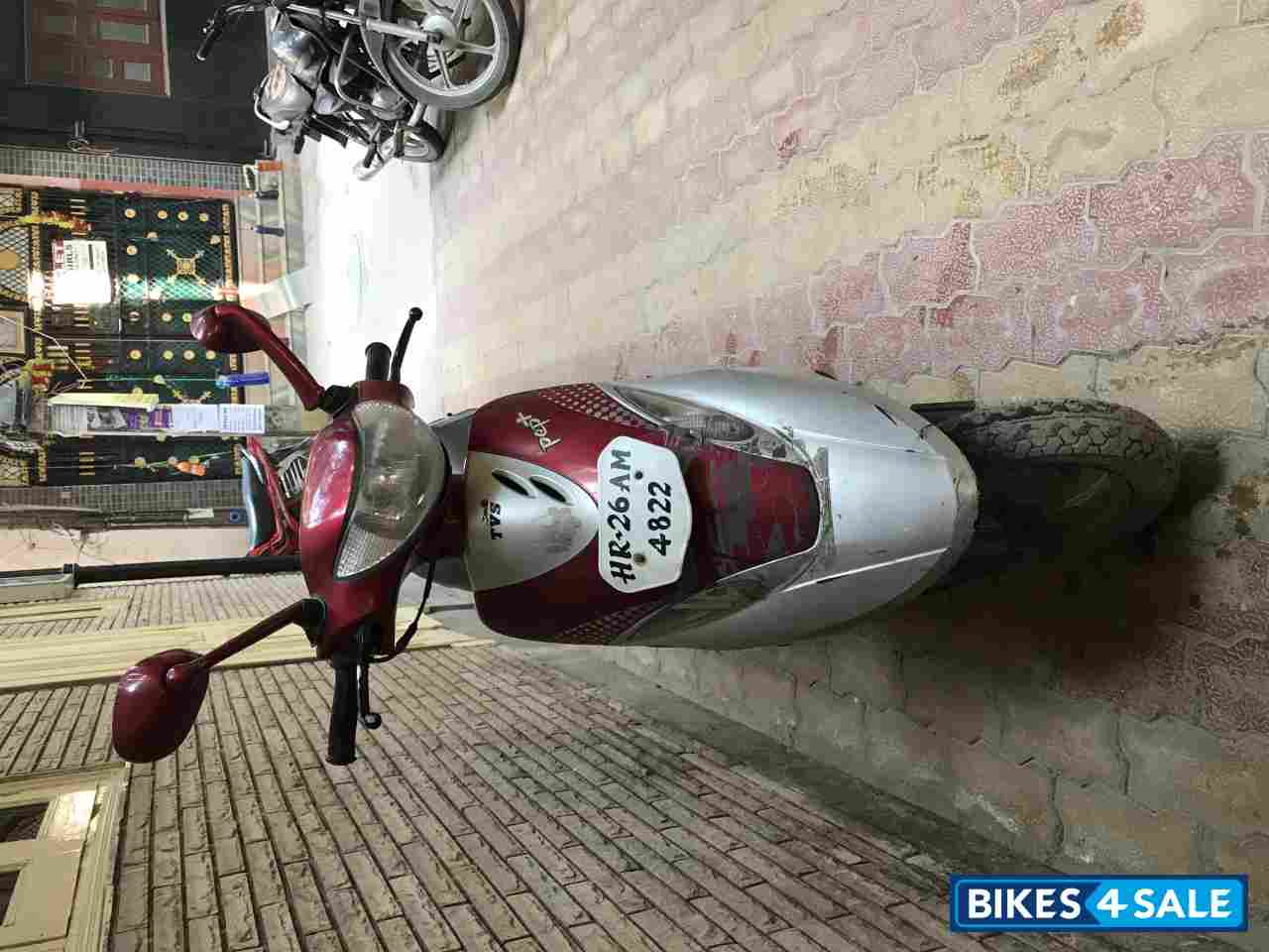 Red TVS Scooty Pep Plus