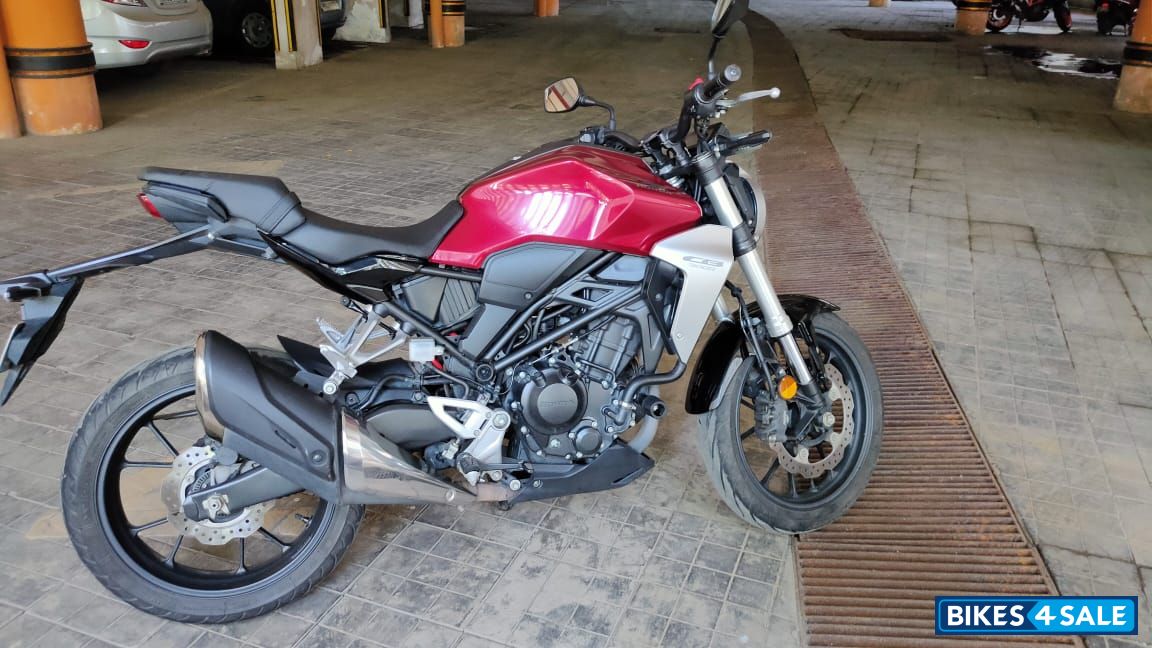 Red Silver Honda CB300R