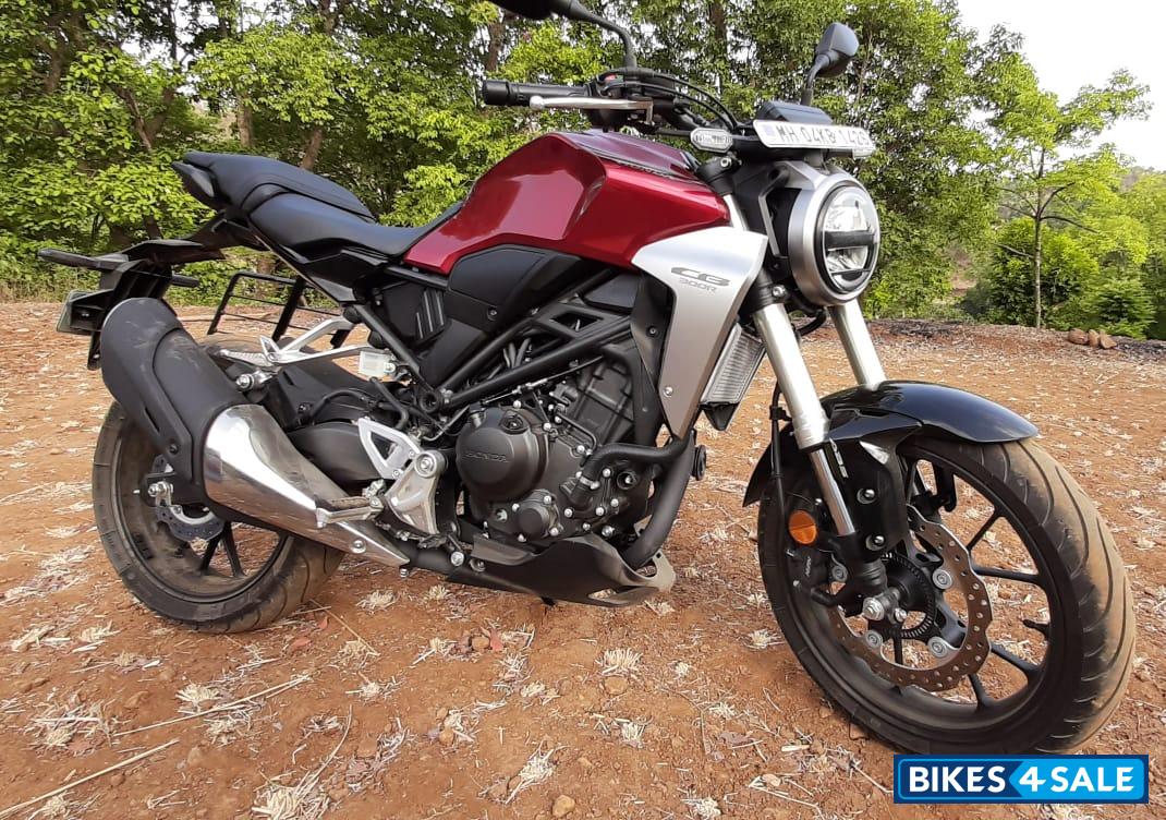 Red Silver Honda CB300R