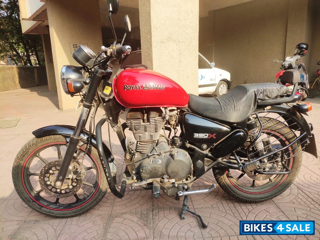 Red Royal Enfield Thunderbird X 350