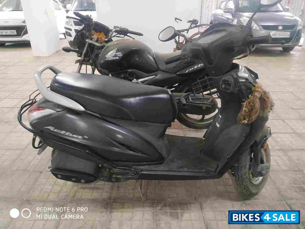 Grey Honda Activa 5G