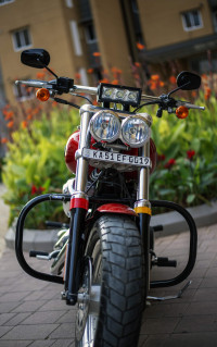 Red Harley Davidson Dyna Fat Bob FXDF