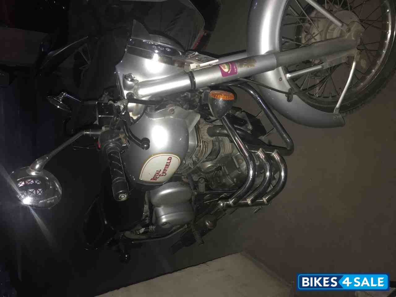 Silver Royal Enfield Classic 350