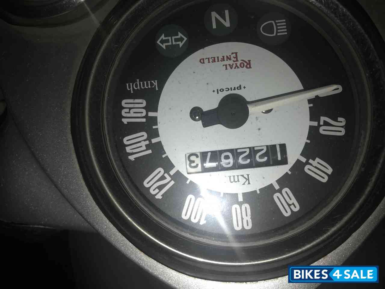 Silver Royal Enfield Classic 350