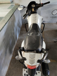 White TVS Apache RTR 180 ABS