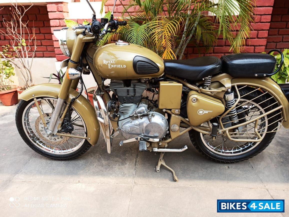 Sand Mustard Royal Enfield Classic Desert Storm