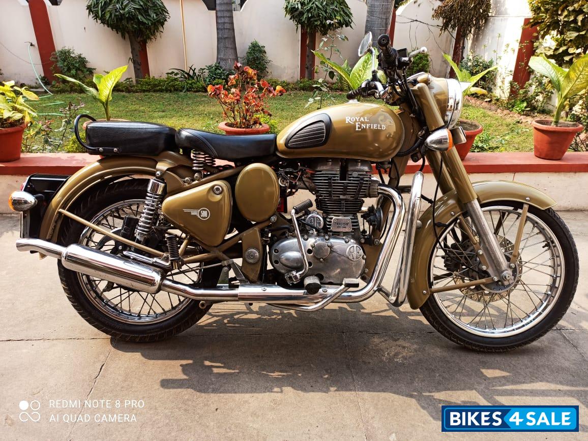 Sand Mustard Royal Enfield Classic Desert Storm