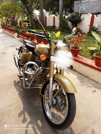 Sand Mustard Royal Enfield Classic Desert Storm