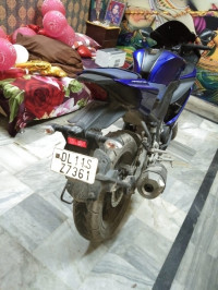 Blue Yamaha YZF R15 V3
