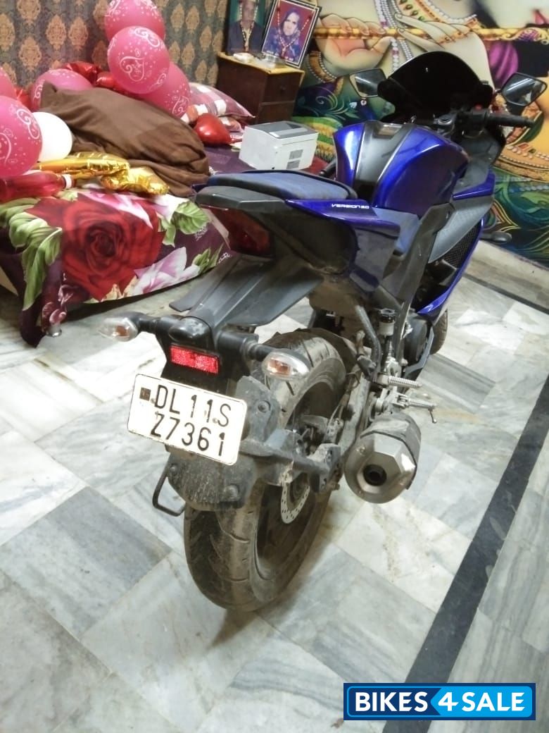 Blue Yamaha YZF R15 V3