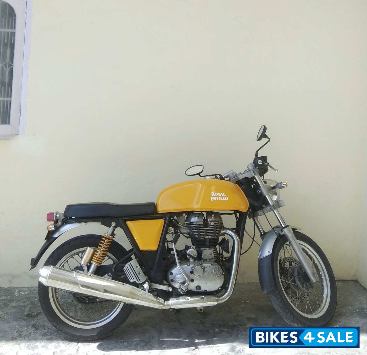 Gt Yellow Royal Enfield Continental GT 535
