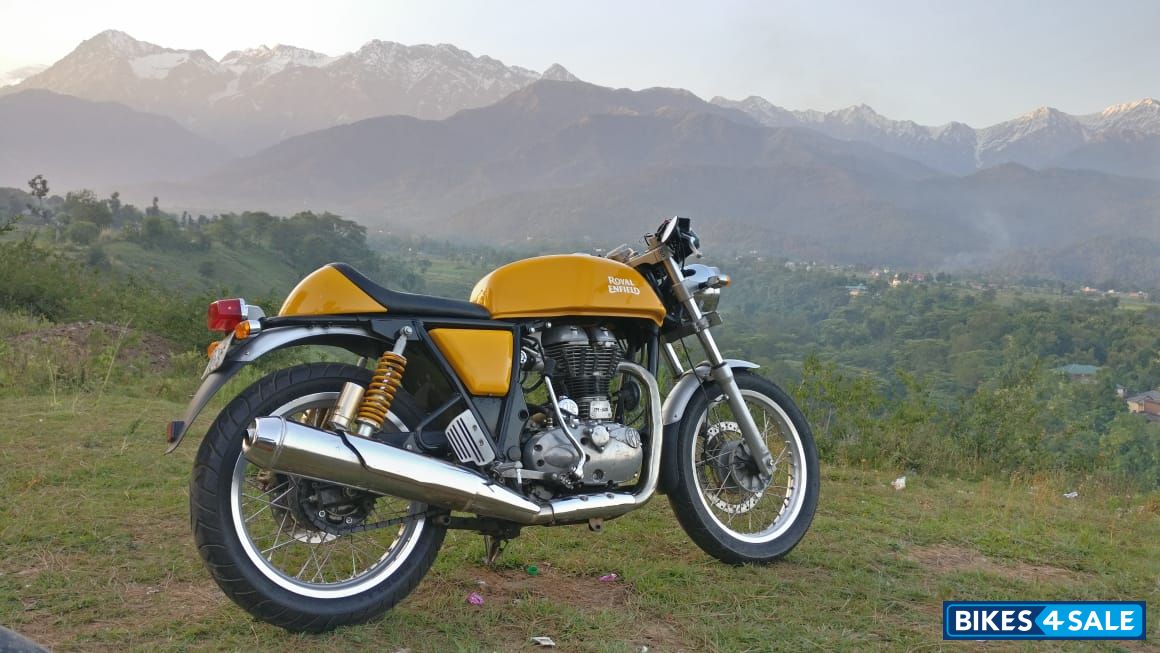 Gt Yellow Royal Enfield Continental GT 535