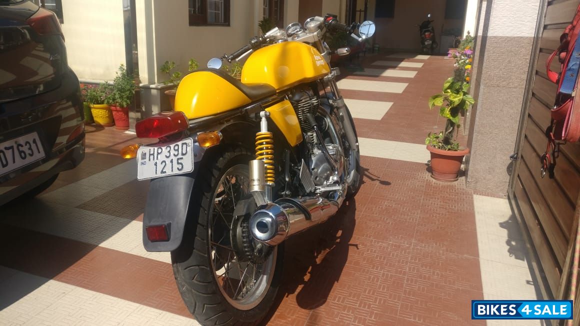 Gt Yellow Royal Enfield Continental GT 535