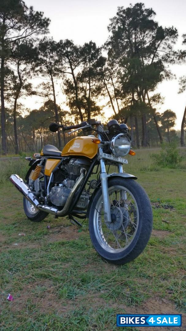 Gt Yellow Royal Enfield Continental GT 535