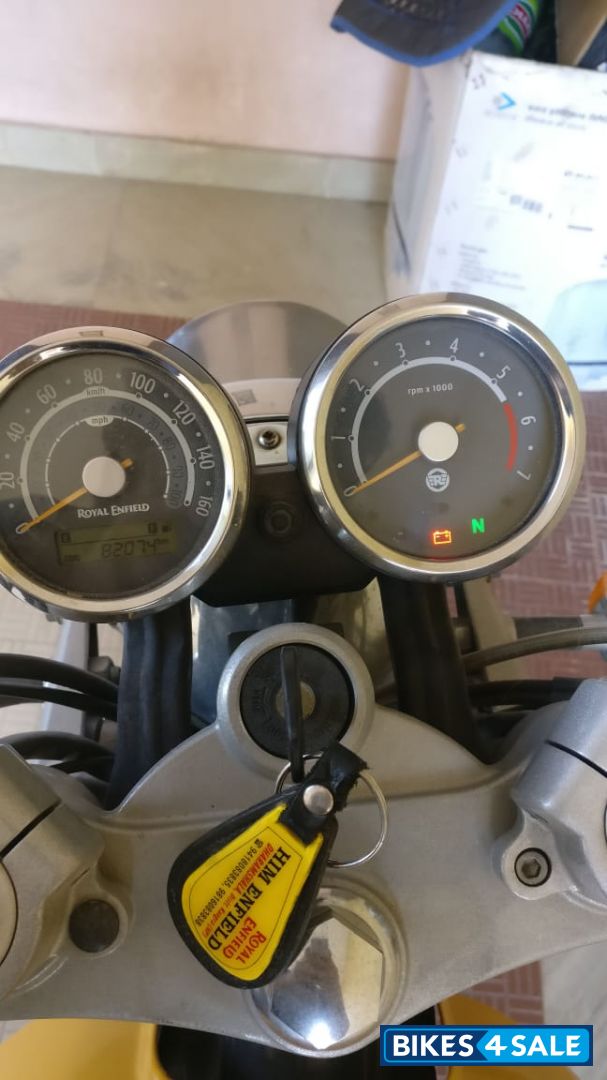 Gt Yellow Royal Enfield Continental GT 535