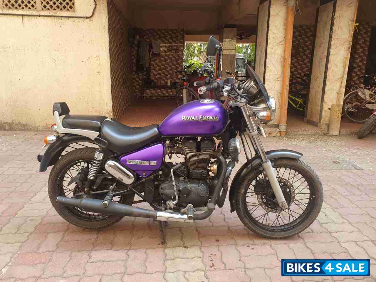 Matt Black Royal Enfield Thunderbird 500