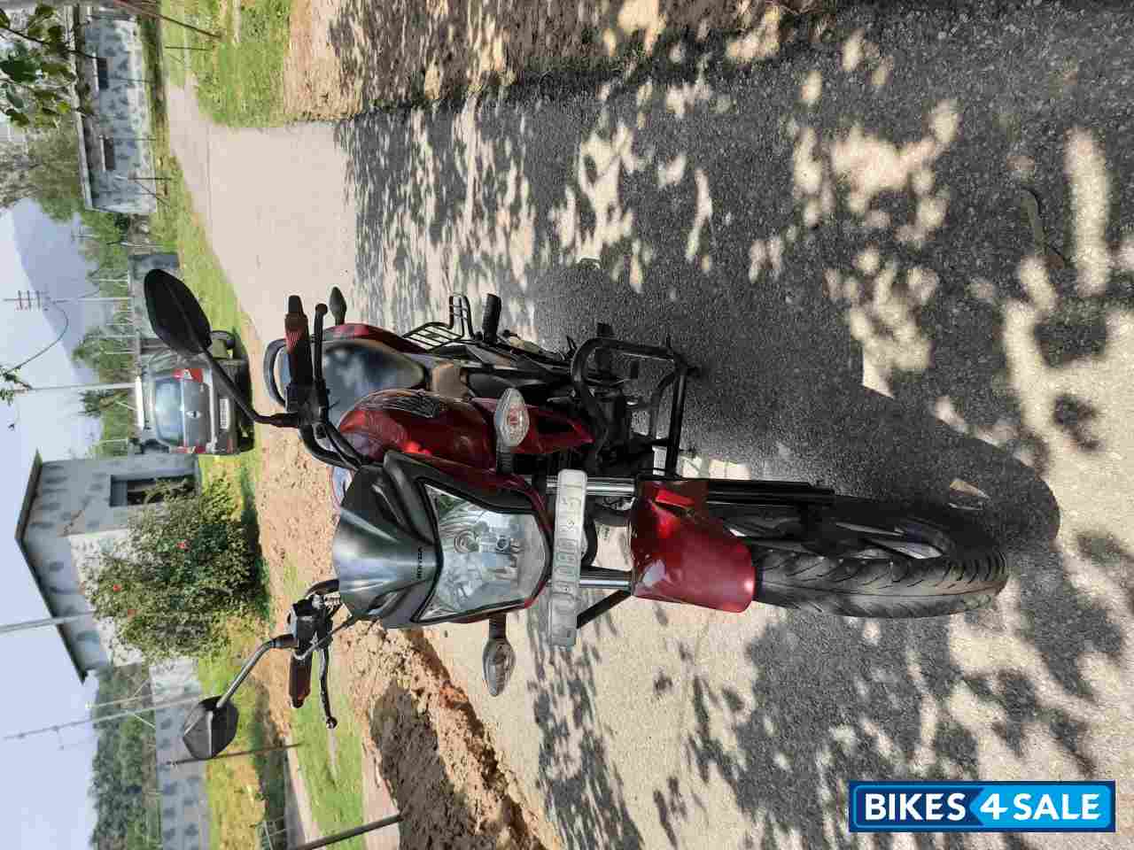 Cherry Red Honda CB Trigger