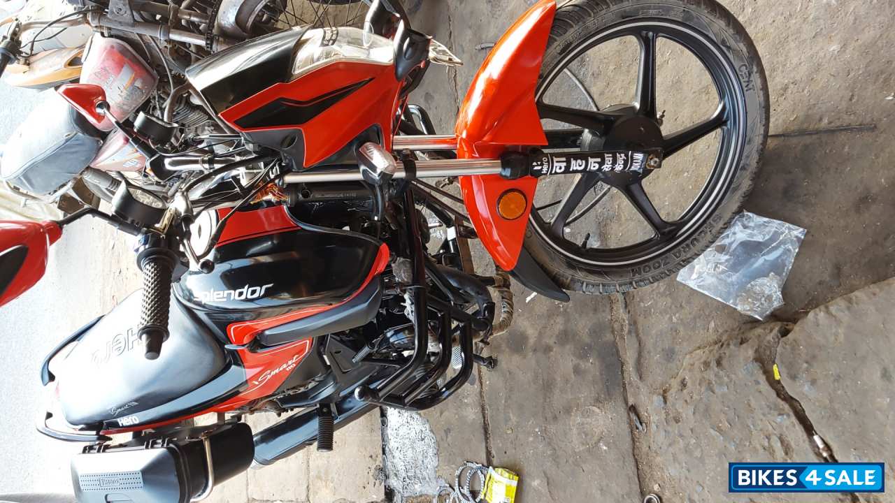 Red Black Hero Splendor iSmart 110 FI BS-VI