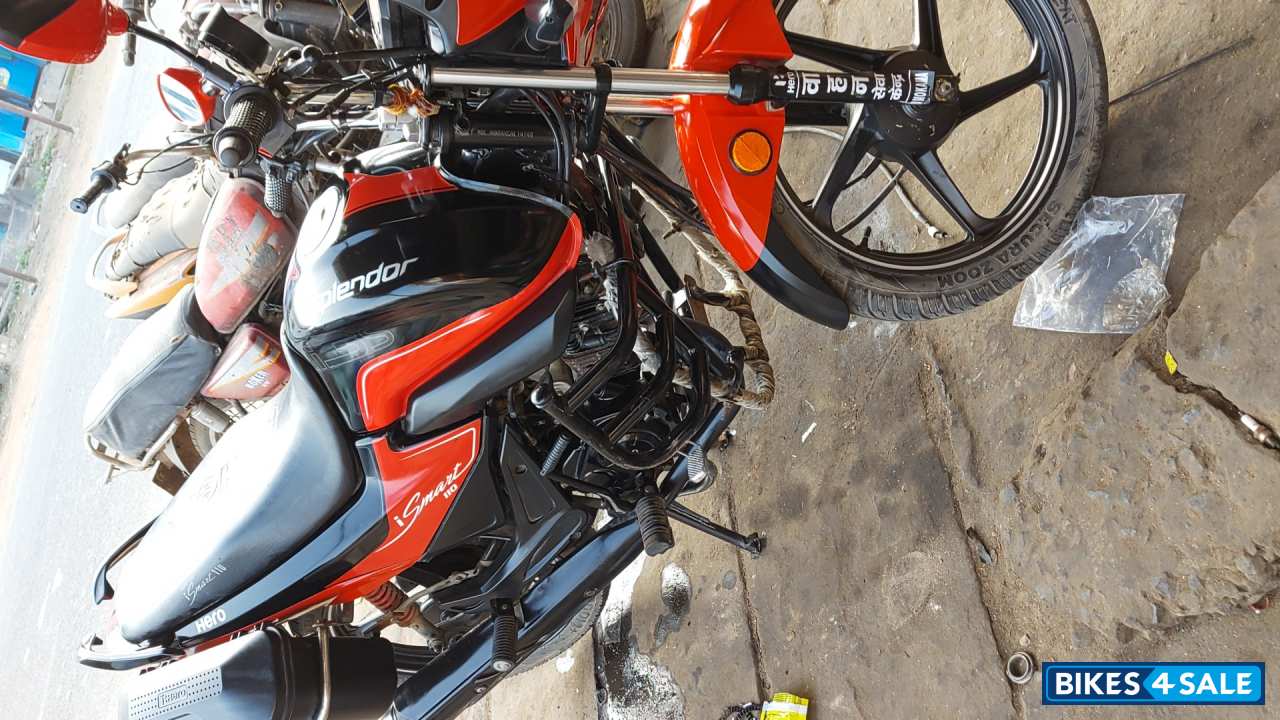 Red Black Hero Splendor iSmart 110 FI BS-VI