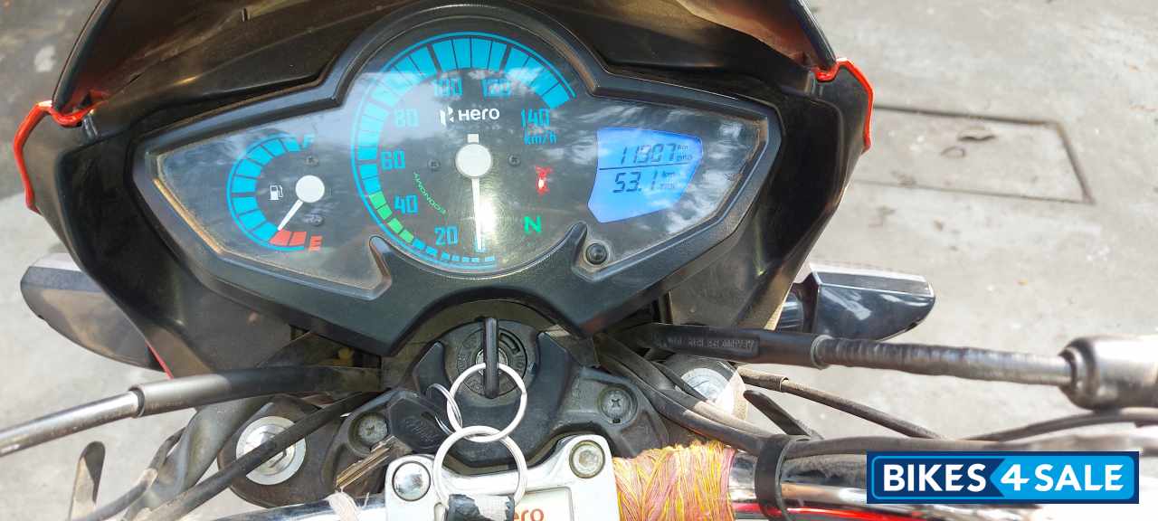 Red Black Hero Splendor iSmart 110 FI BS-VI