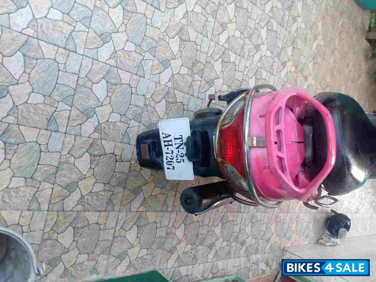 Pink TVS Scooty Pep Plus