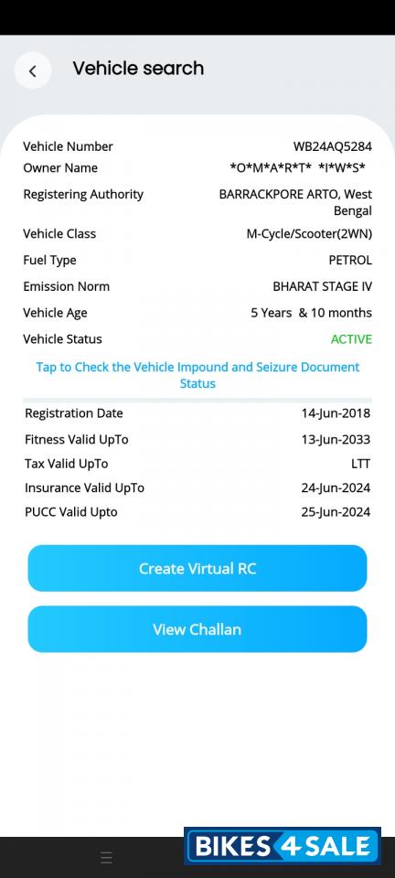 Mat Black Yamaha FZ-S