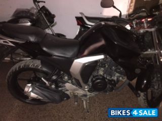 Black Yamaha FZ-S