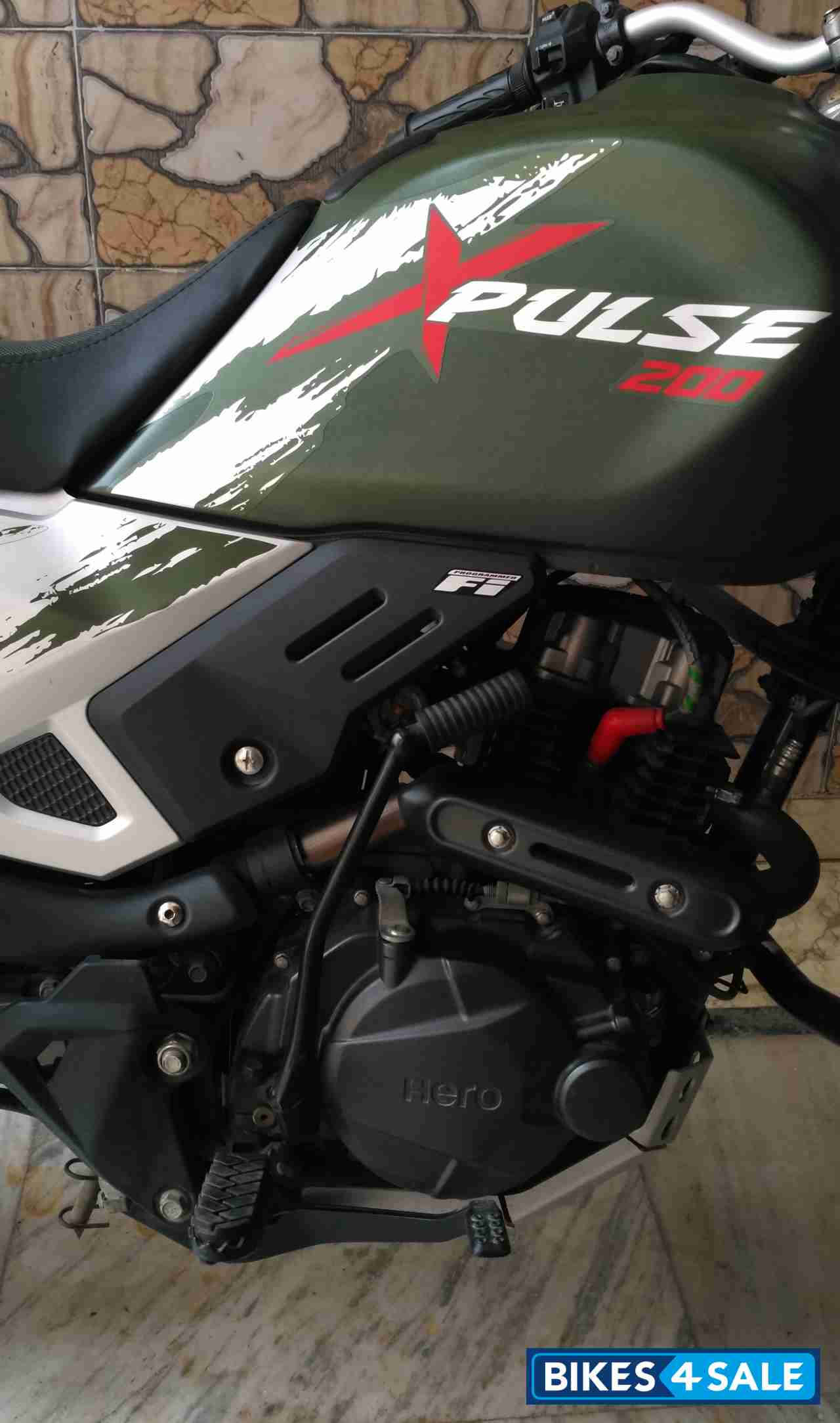 Matte Green Hero XPulse 200 Matte Green Hero XPulse 200