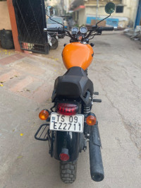 Orange Royal Enfield Thunderbird X 500
