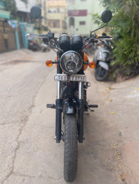 Orange Royal Enfield Thunderbird X 500