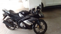 Black White Grey Yamaha YZF R15