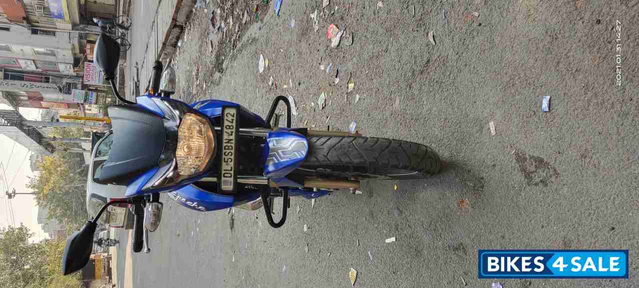 Mate Blue TVS Apache RTR 180 ABS