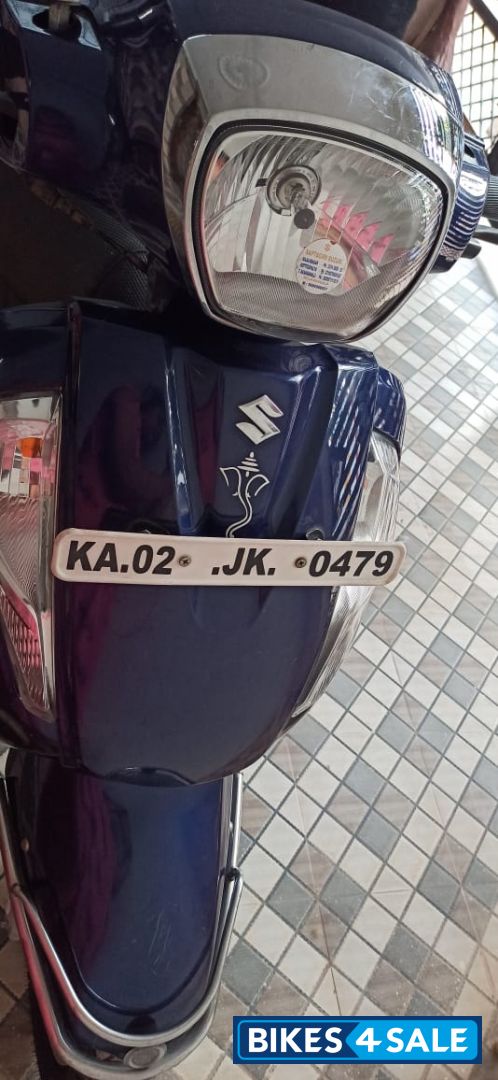 Blue Suzuki Access 125