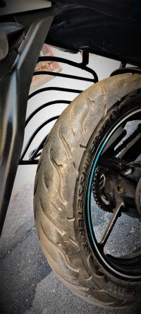 Blue Yamaha FZ-S FI V2