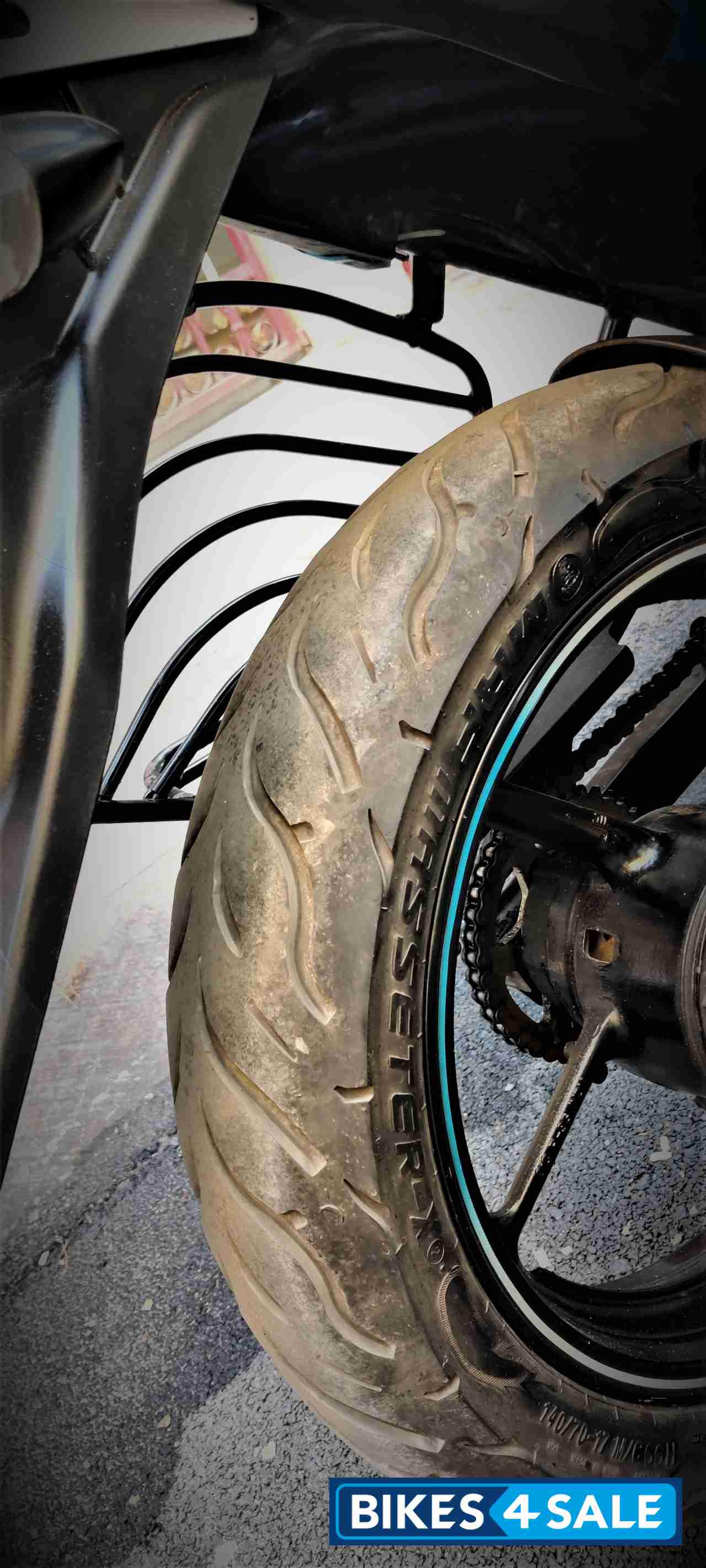 Blue Yamaha FZ-S FI V2