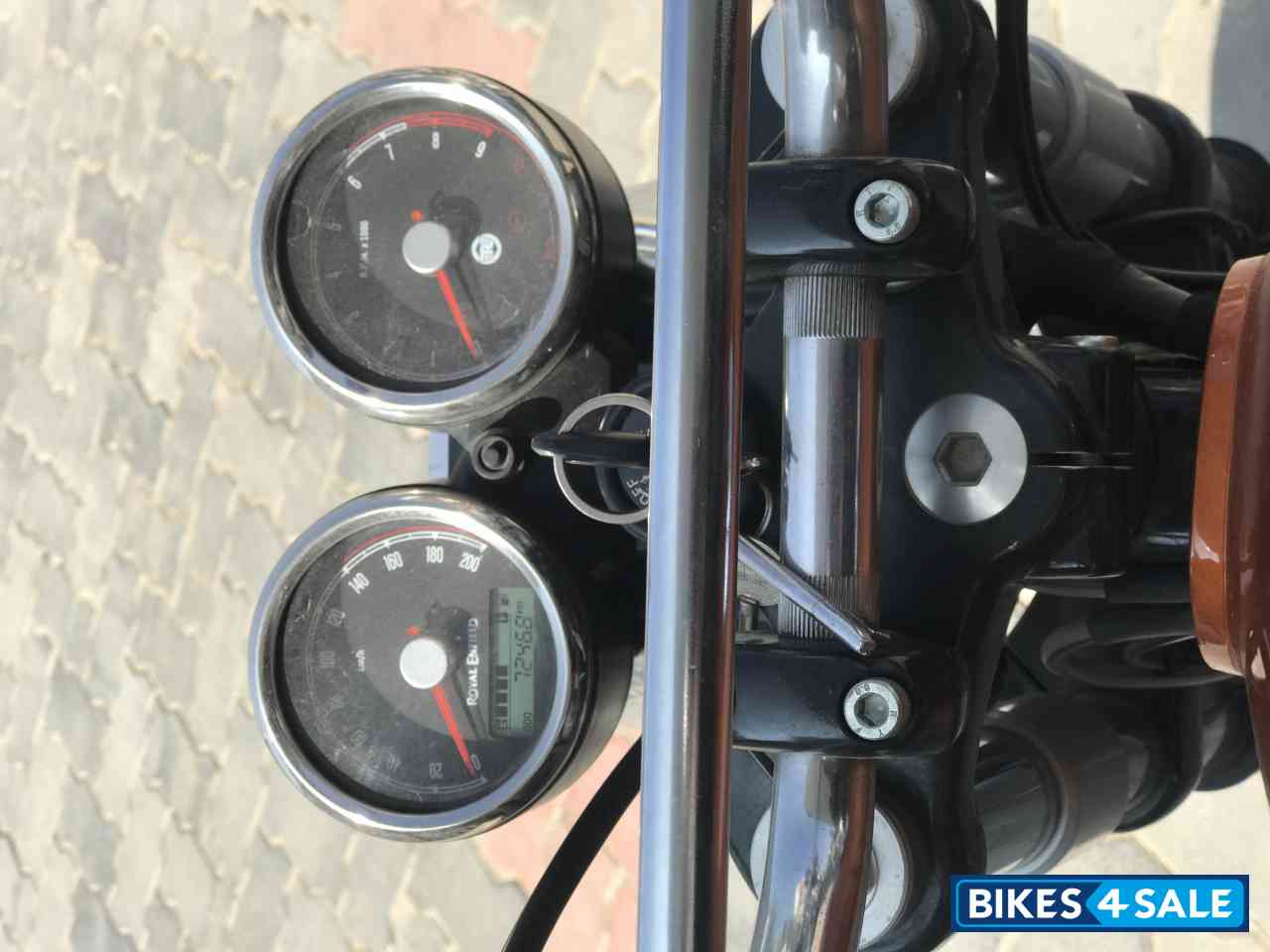 Orange Crush Royal Enfield Interceptor 650 Twin