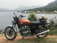Orange Crush Royal Enfield Interceptor 650 Twin