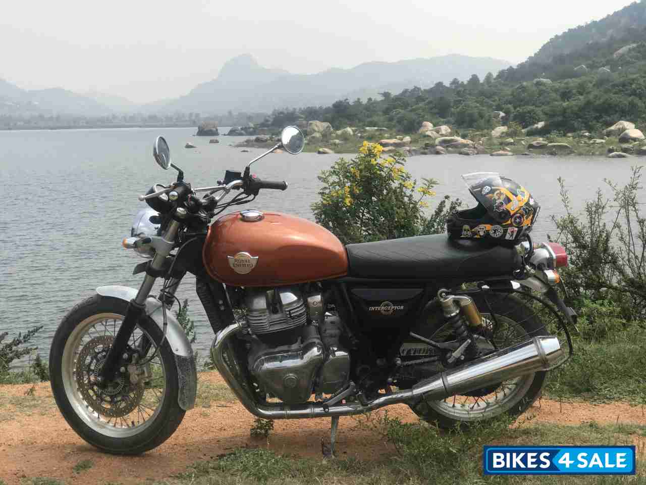 Orange Crush Royal Enfield Interceptor 650 Twin