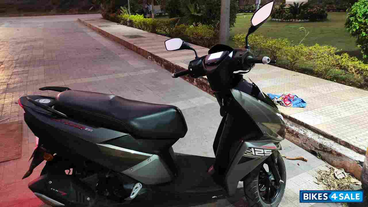 Grey TVS NTORQ 125