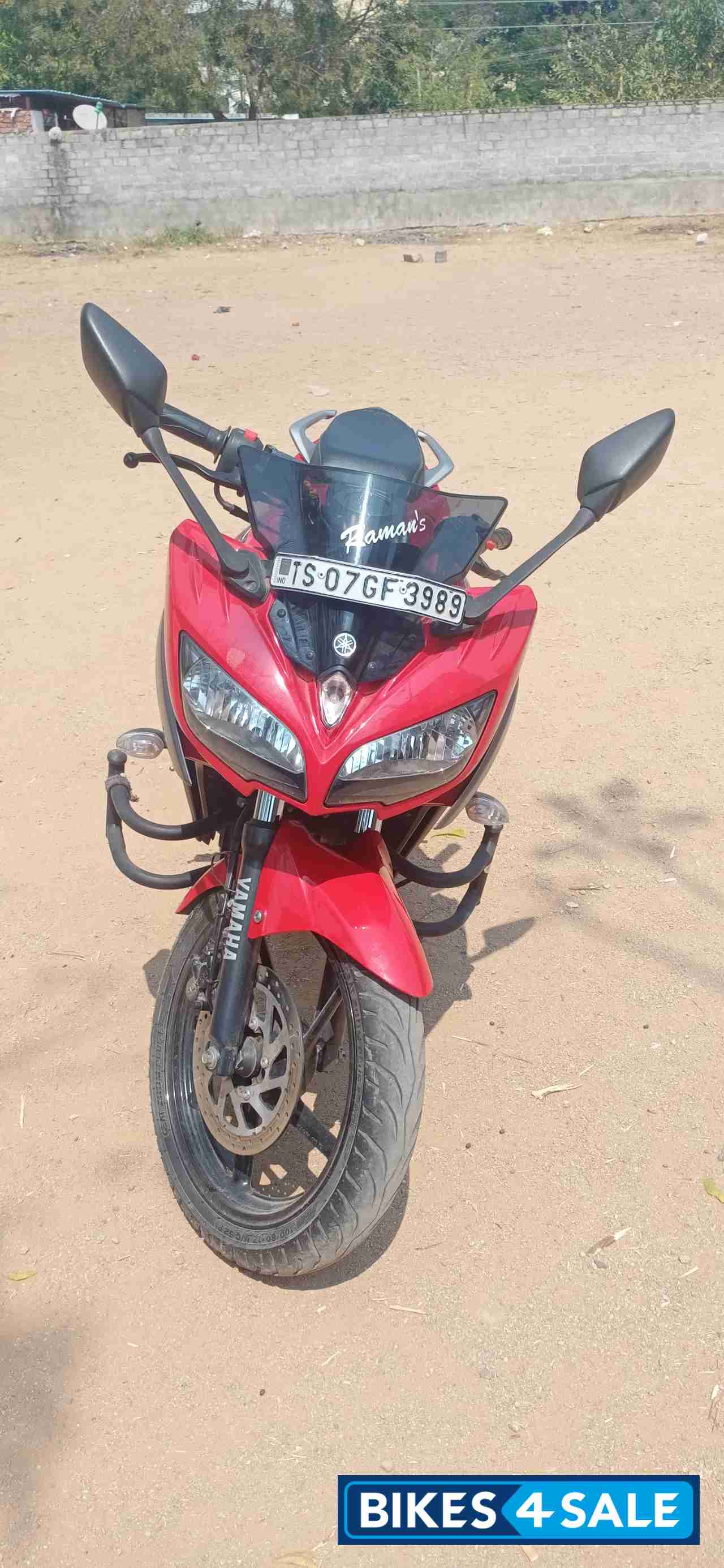 Phoenix Red Yamaha Fazer FI V2 Phoenix Red Yamaha Fazer FI V2