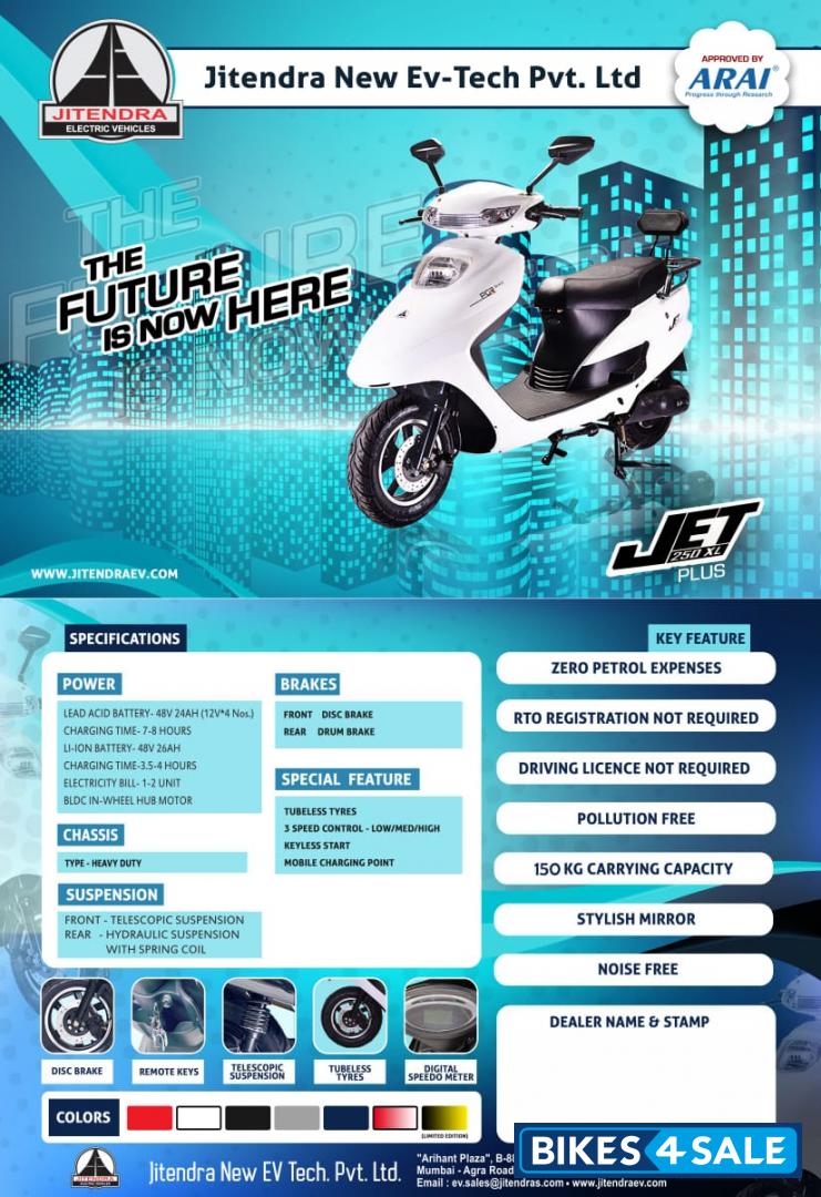Jitendra JET 250XL Plus
